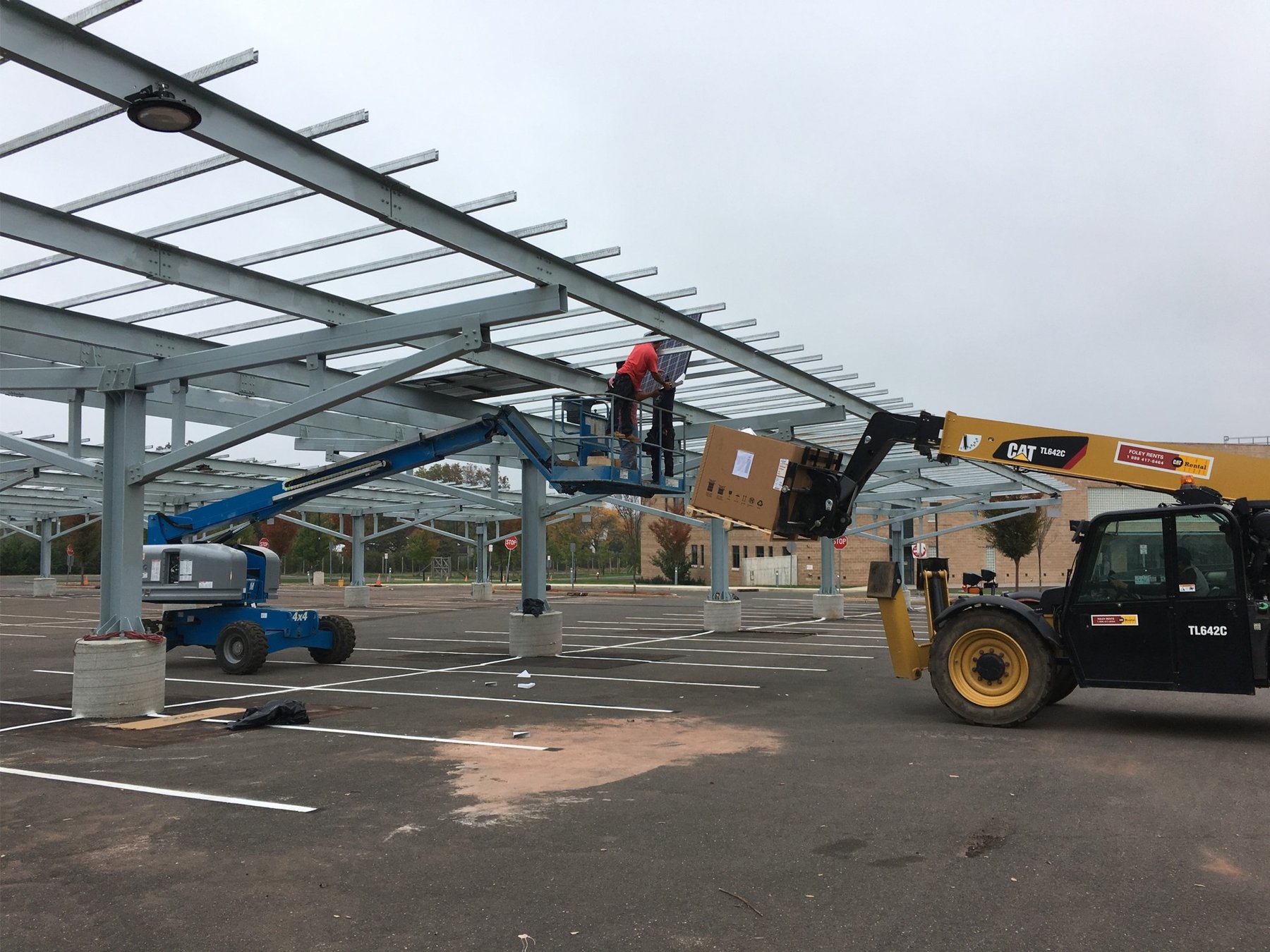 Commercial solar project 1