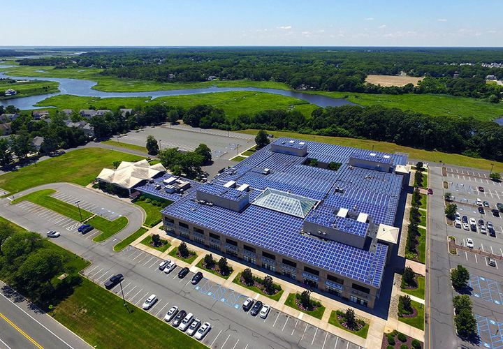 Commercial rooftop solar installation in New Jersey