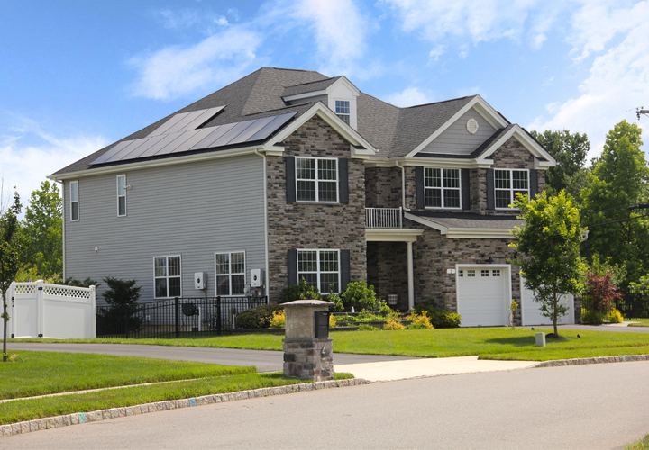 Residential rooftop solar installation in New Jersey