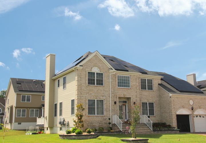 Residential rooftop solar installation project 5 in New Jersey